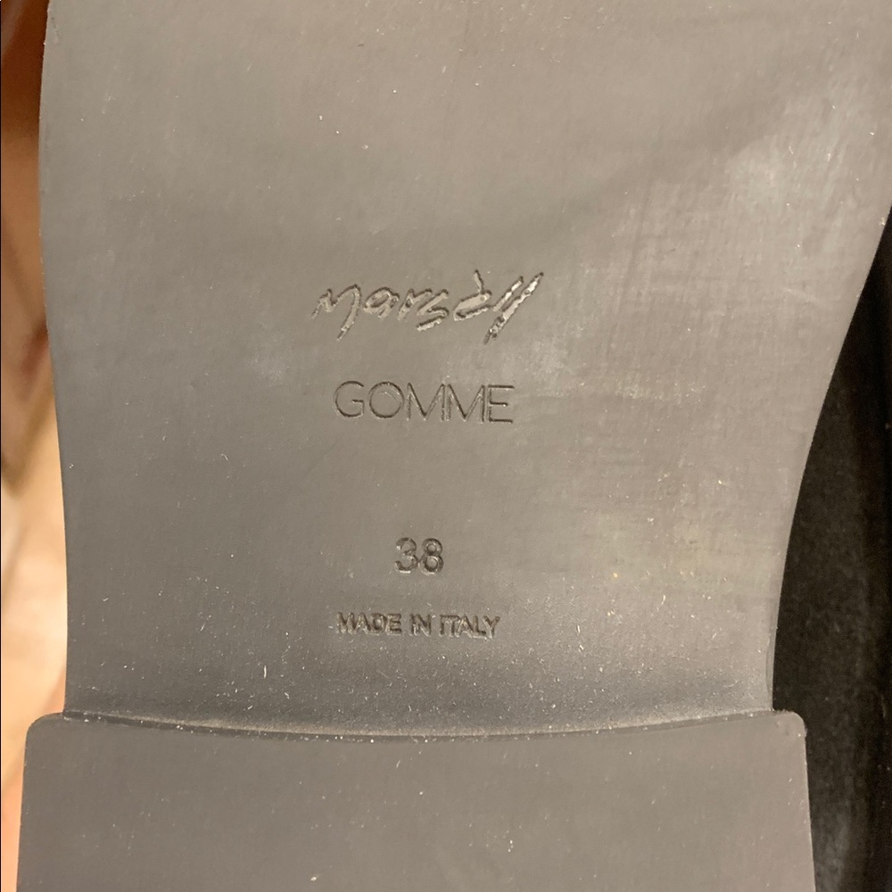 Marsell Black Suede Combat Boots - Picture 11 of 15